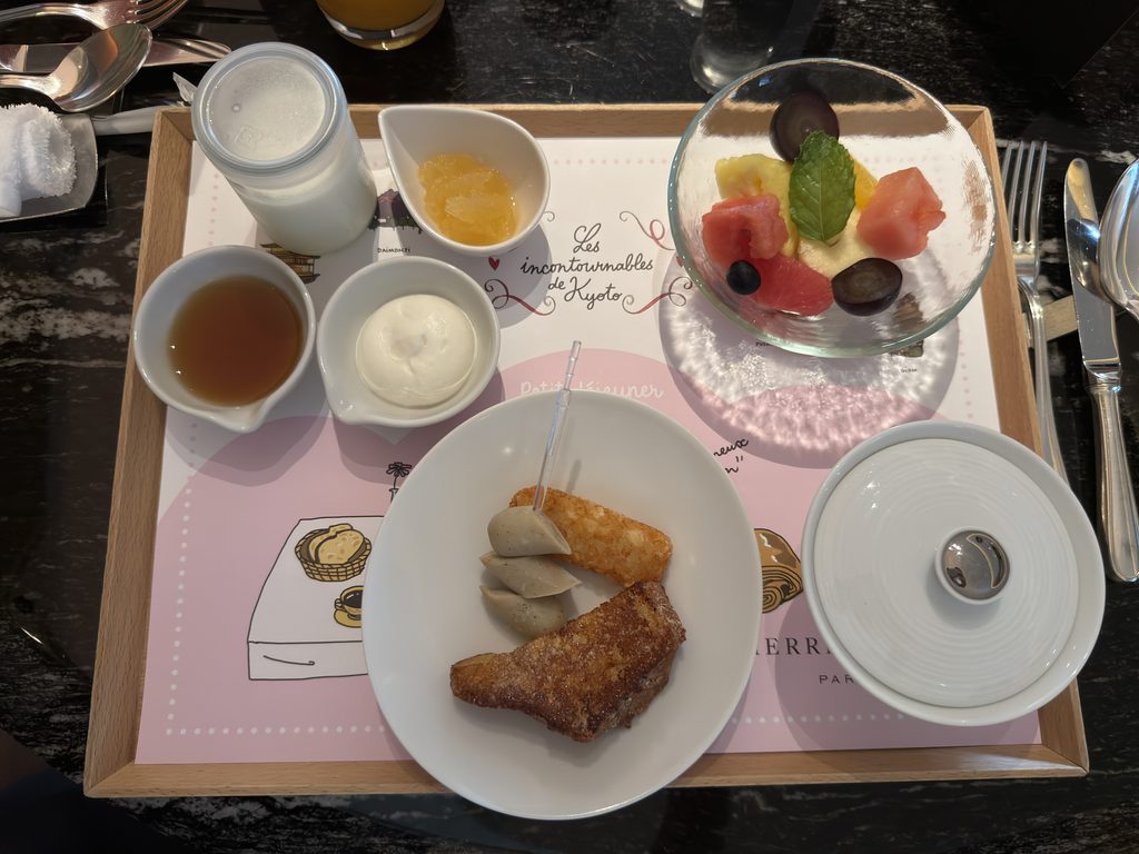子ども用の洋朝食
